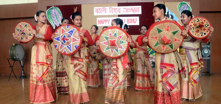 Pre-Rongali Bihu Celebration Class VI 12th April 2024